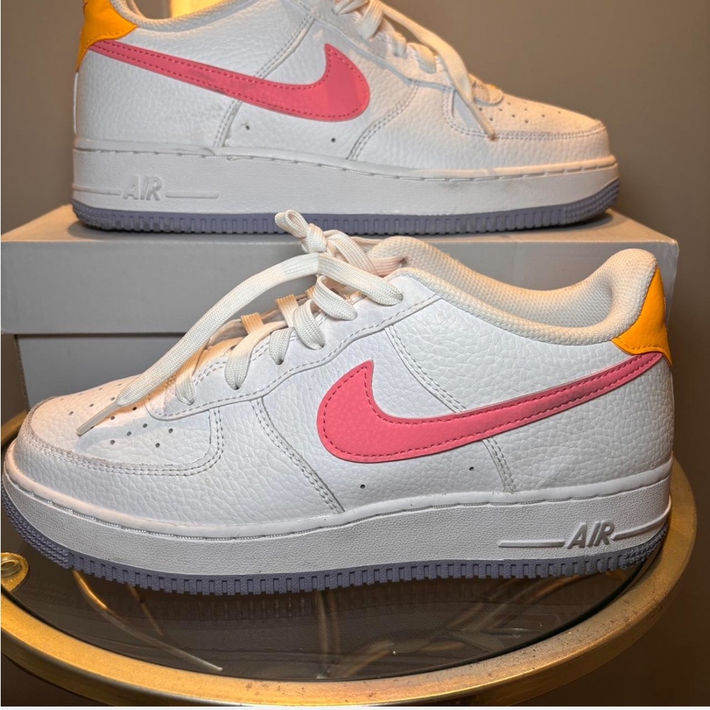 Nike Air Force 1 Low white/ coral chalk-laser orange